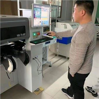 Sayısal kontrol elektronikleri alır ve yerleştirir